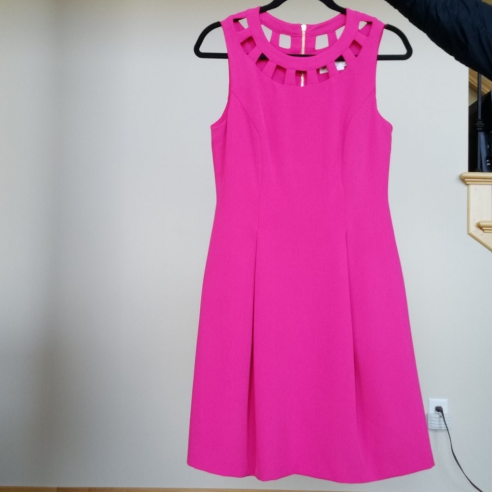 Eliza J Hot Pink Summer Dress